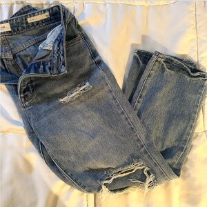 PacSun Light Blue Distressed Boyfriend Jeans